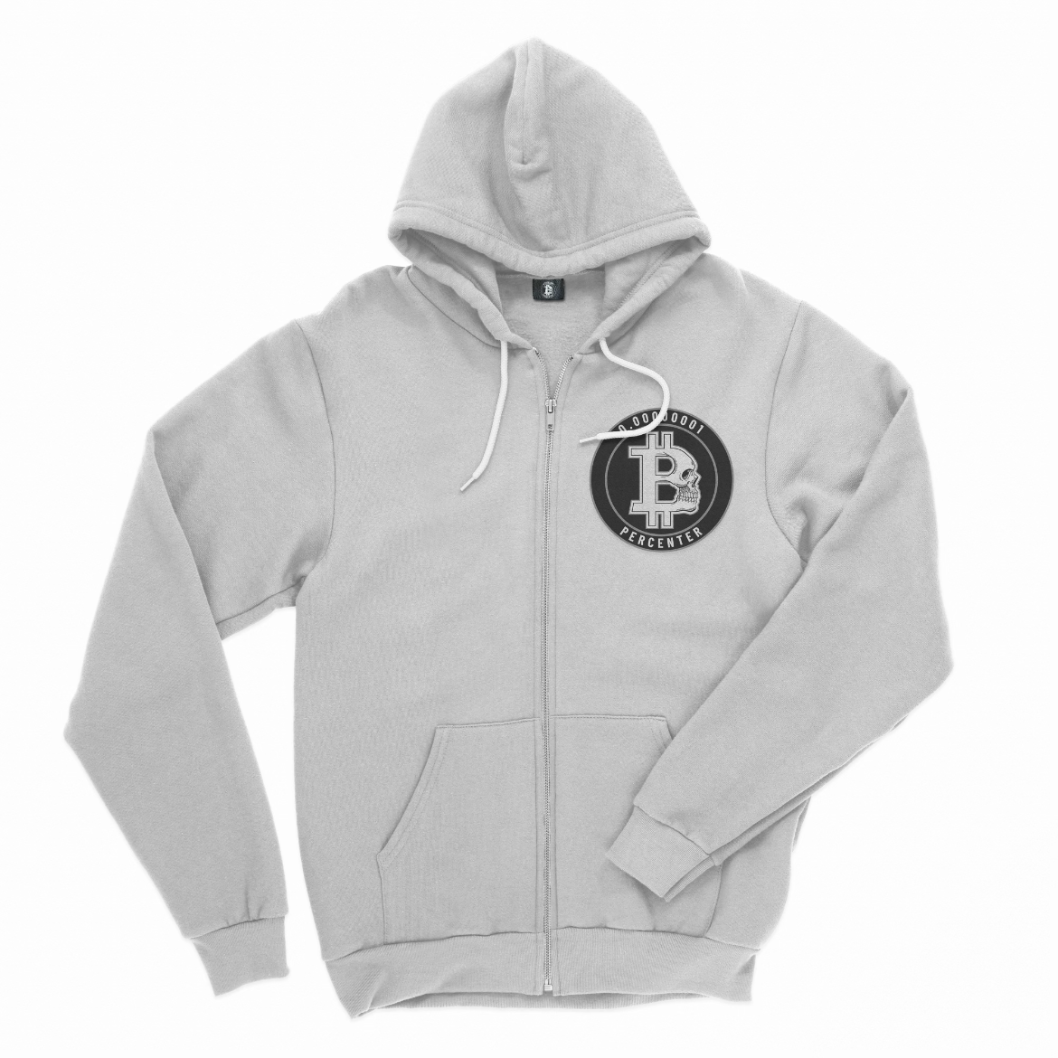 Grey Zip Up Hoodie