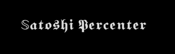 Satoshi Percenter